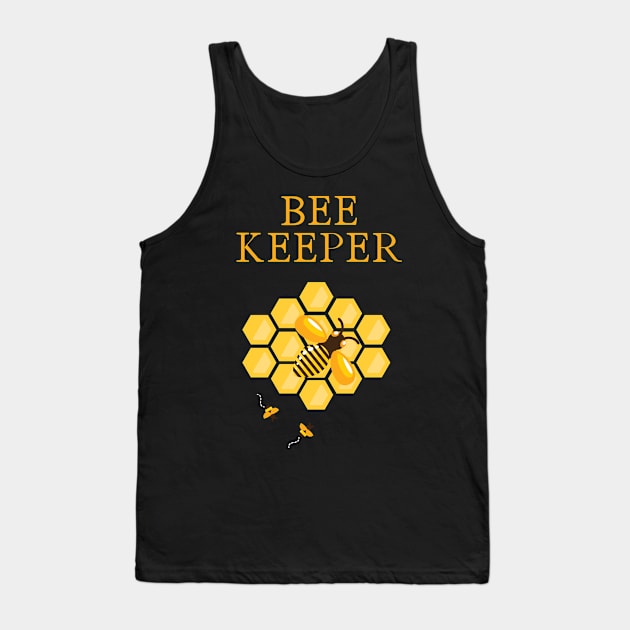 Bee Keeper Save The Honey Bees Awareness Tank Top by GDLife